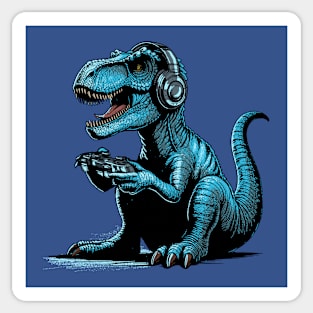 Jurassic Gamer Sticker